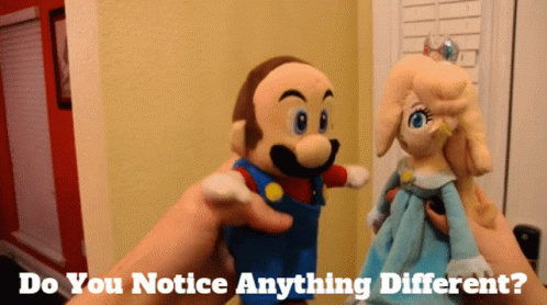 Sml Mario GIF - Sml Mario Do You Notice Anything Different GIFs
