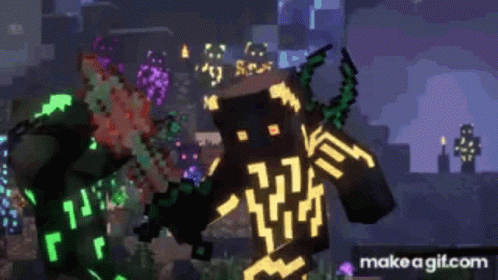Songs Of War Fight Gif Songs Of War Fight Minecraft Animation Series Discover Share Gifs