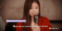 If You Get Our Names Wrong Get Hit Like Dudu GIF - If You Get Our Names Wrong Get Hit Like Dudu Jennie GIFs