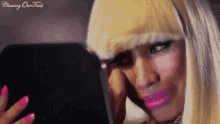 Nicki Manaj GIF - Tears Crying Nicki Minaj GIFs