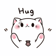 hug cute