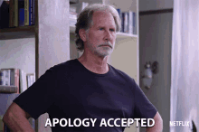 Apology Accepted Parker Stevenson GIF - Apology Accepted Parker Stevenson Louis Osmond GIFs