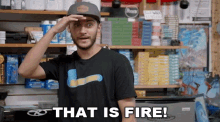 That Is Fire Casey Frey GIF - That Is Fire Casey Frey Thats Hot GIFs