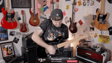 Playing Guitar Jared Dines GIF - Playing Guitar Jared Dines Jared Dines Vlog GIFs