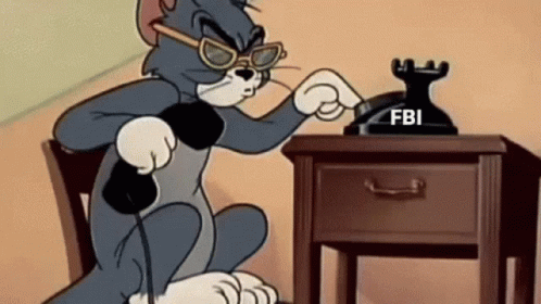 Fbi Tom And Jerry GIF - Fbi Tom And Jerry Phone Call - Discover & Share GIFs