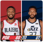 Portland Trail Blazers (80) Vs. Utah Jazz (111) Post Game GIF - Nba Basketball Nba 2021 GIFs