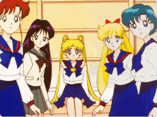 Sailor Moon Sailor Mars GIF - Sailor Moon Sailor Mars Sailor Venus GIFs