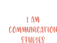 Communication I Am Communication Studies Sticker - Communication I Am Communication Studies Com Studies Stickers