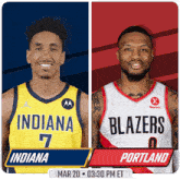 Indiana Pacers Vs. Portland Trail Blazers Pre Game GIF - Nba Basketball Nba 2021 GIFs