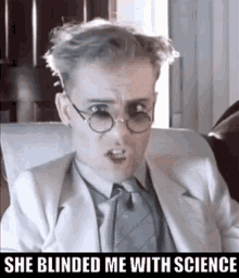 Thomas Dolby She Blinded Me With Science GIF - Thomas Dolby She Blinded Me With Science Good Heavens GIFs