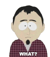 What South Park Sticker - What South Park Shocked Stickers