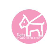 Danspetcare Dog Walking Sticker - Danspetcare Dog Walking Dans Dog Walking Stickers