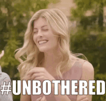 Unbothered Hair Flipped GIF - Unbothered Hair Flipped Laughing GIFs