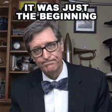 It Was Just The Beginning Lance Geiger GIF - It Was Just The Beginning Lance Geiger The History Guy GIFs