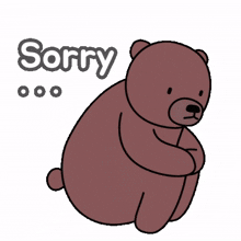 apologize so