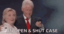 Bill Clinton Hillary Clinton GIF - Bill Clinton Hillary Clinton Wow GIFs