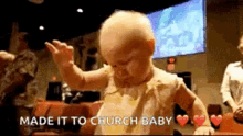Church Baby GIF - Church Baby Praise GIFs