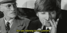 What Is John Doin Are You Listening To Me Lennon GIF - What Is John Doin Are You Listening To Me Lennon John Lennon GIFs