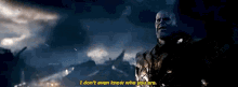 I Dont Even Know Who You Are Thanos GIF - I Dont Even Know Who You Are Thanos Avengers Endgame GIFs