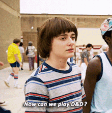 Will Byers Stranger Things GIF - Will Byers Stranger Things Now Can We Play GIFs