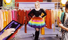 Outfit Change GIF - Meghantrainor Outfitchange Clothes GIFs