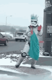 Dancing Storm Trooper Star Wars GIF - Dancing Storm Trooper Star Wars Lady Liberty GIFs
