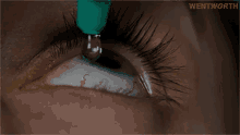 Eye Drops Wentworth GIF - Eye Drops Wentworth Putting Eye Drops On My Eye GIFs