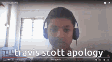 Travis Scott Abpology Aksh Apology GIF - Travis Scott Abpology Aksh Apology Aksh Scott GIFs