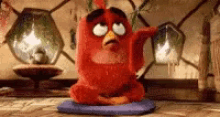 Tired Angry Birds Movie GIF - Tired Angry Birds Movie Movie GIFs