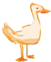 Duck Goose Sticker - Duck Goose Guck Stickers