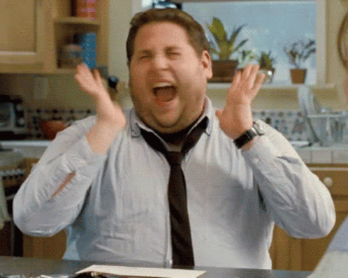 Jonah Hill Excited GIF - Jonah Hill Excited Wow - Descubre &amp; Comparte GIFs