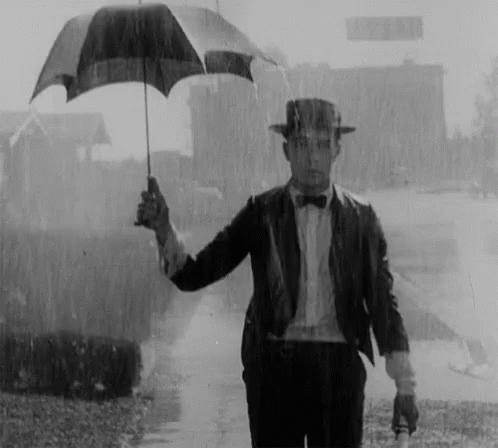 Buster Keaton GIF - Buster Keaton Rain GIFs