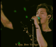 Bts Nam Joon GIF - Bts Nam Joon Singing GIFs
