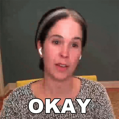 Okay Rachel Smith GIF - Okay Rachel Smith Rachels English - Discover ...