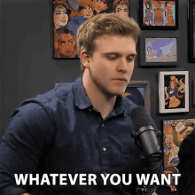 Whatever You Want Dave Olson GIF - Whatever You Want Dave Olson Smite Game Night GIFs