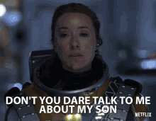 Dont You Dare Talk To Me About My Son Leave My Son Out Of It GIF - Dont You Dare Talk To Me About My Son Leave My Son Out Of It Not Your Place To Talk About My Son GIFs
