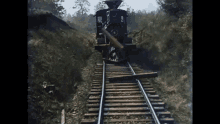 buster keaton train stunt clear the track clear a path coming through
