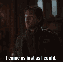 I Came As Fast As I Could Late GIF - I Came As Fast As I Could Late Cassian Andor GIFs
