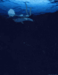 Anime Boy Drowning