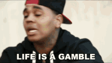 Life Is A Gamble Kevin Gates GIF - Life Is A Gamble Kevin Gates Satellites Song GIFs