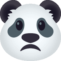Sad Panda Sticker - Sad Panda Joypixels Stickers
