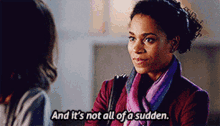 Greys Anatomy Maggie Pierce GIF - Greys Anatomy Maggie Pierce And Its Not All Of A Sudden GIFs