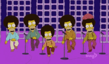 Jackson5 The Simpsons GIF - Jackson5 The Simpsons Dance GIFs