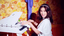 Playing Piano Somi GIF - Playing Piano Somi Birthday GIFs