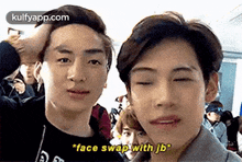 *face swap with jb%27 this kid bambam got7 hindi