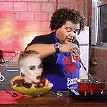 gominho katy perry cozinheiro chef