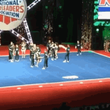 cheerleading cheer cheerleader routine flips