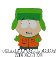 There Is Something We Can Do Kyle Broflovski Sticker - There Is Something We Can Do Kyle Broflovski South Park Stickers