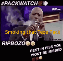 pack smoking
