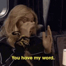 You Have My Word Tamar Braxton GIF - You Have My Word Tamar Braxton Promise GIFs